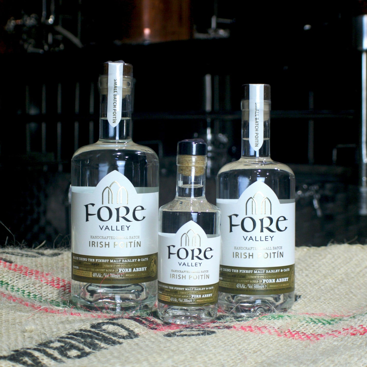 Fore Valley Irish Poitín Moonshine 200ml