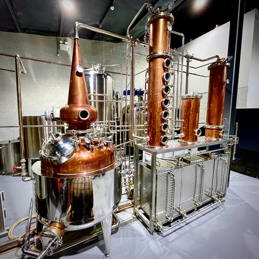 Fore Distillery Tours Inside Pot & Column Stills